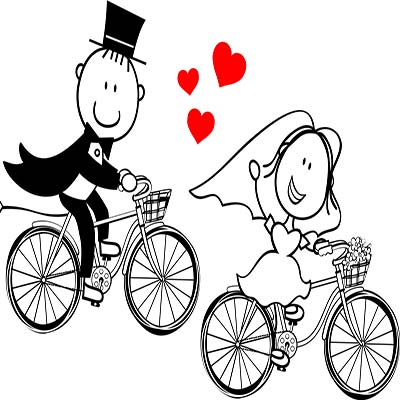 Bryllupsreise i bondgård