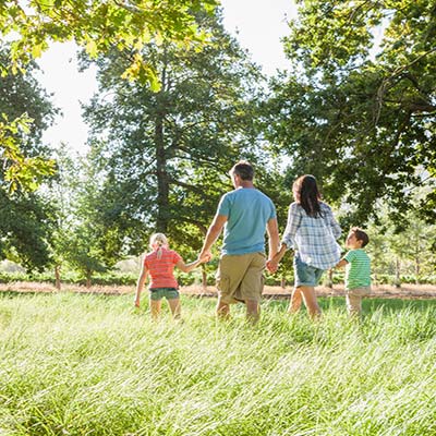 Ferier i Italia i en familiegård