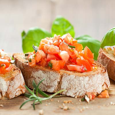 Ferier i Toscana i gårdshus med typisk mat