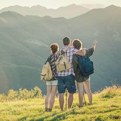 Trekking stier i Italia