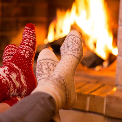 Ferier i bondgård med oppvarming